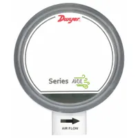 DWYER Air Velocity Transmitter: 4 mA to 20 mA, 122°F, AVUL-3DM1, 1,000 fpm to 4,000 fpm, No Display