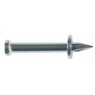 DEWALT Fixed Nail-Drive Anchor, Steel, Flat, 1-1/4 in L, 100 PK - Fixed Nail-Drive Anchors