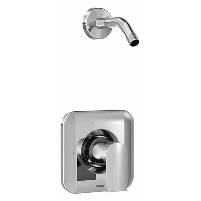 GENTA Posi-Temp T2472 Single-Handle Shower Faucet with Fixed Shower Arm - Shower Faucets with Fixed Shower Arms