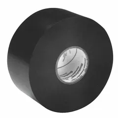 This corrosion protection electrical tape is made of vinyl and rubber, providing insulation and moisture resistance for electrical connections. Suitable for indoor and outdoor use, it measures 2 inches wide by 33 3/8 yards long with a 10 mil thickness. Commonly used in industrial maintenance and repair applications for splicing and insulating wires.