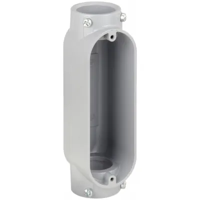 APPLETON ELECTRIC Conduit Outlet Body: Aluminum, 1 in Trade Size, C Body, 11.8 cu in Body Capacity - C - Straight Type