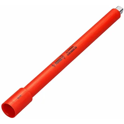 ITL Insulated Socket Extension: 3/8 in Input Drive Size, 3/8 in Output Drive Size - Insulated Hand Socket Extensions