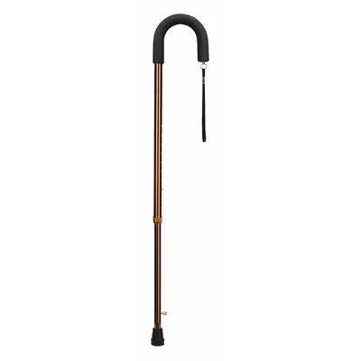 DMI Adjustable Cane: Adj Cane, Std, Single, Foam, 30 in – 39 in, 30 in Overall Adj Ht - Min - Single-Tip Canes