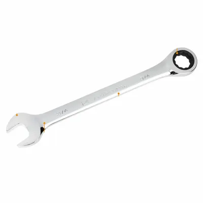 GEARWRENCH 3/4 in SAE 12-Point Ratcheting Combination Wrench - SAE 12-Point Ratcheting Combination Wrenches