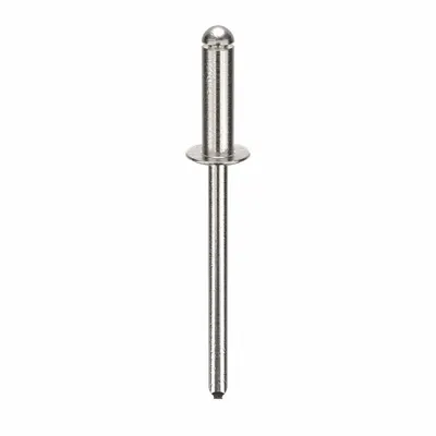 POP AVDEL Domed-Head Blind Rivet, 0.153" dia, 1 13/16" Overall Length, 500 Pack - Domed-Head Blind Rivets