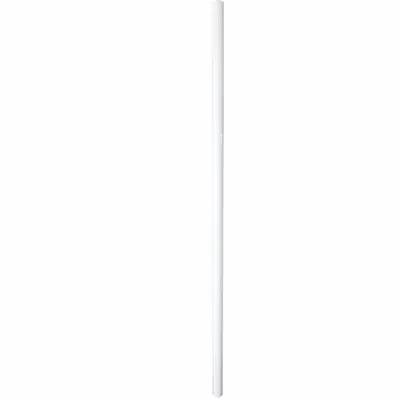OEM Steel Closet Rod, White, 72 in Max Length - Closet Rods