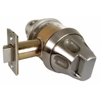 This privacy knob lockset is constructed from stainless steel and features a ligature-resistant design. It is intended for interior doors requiring privacy function in settings where ligature resistance is a consideration. The lockset uses the 5SS55 knob style