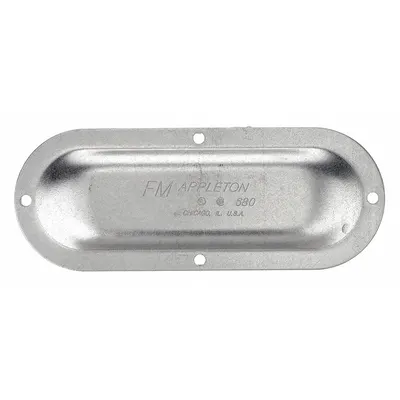 APPLETON ELECTRIC 480IG Steel Cover for Conduit Access Fittings - Covers for Conduit Access Fittings