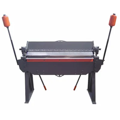 Dayton Manual Box & Pan Brake, Hand Lever Actuation, 51 in Max Bending Width - Manual Box & Pan Brakes