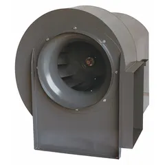 Belt-drive blower includes a drive pack and a 5 hp, 230/460V AC, three-phase open dripproof motor. Suitable for industrial air-moving applications such as ventilation, exhaust, or process air handling in facilities requiring a belt-driven configuration.