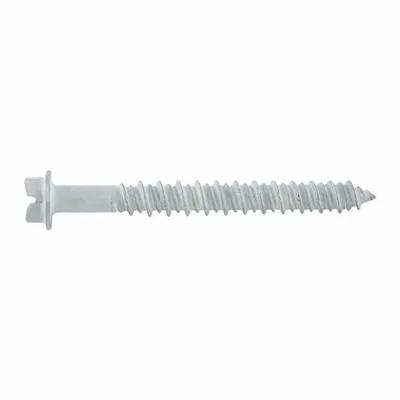 DEWALT Screw Anchor: 2 3/4 in Overall Lg, 3/16 in Dia, Steel, Stalgard, Hex, Hex - Hex-Head Screw Anchors