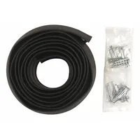 FROST KING Door Bottom Seal: Single Fin Insert, 9 ft Lg, 2 1/4 in Wd, 3/16 in Ht (MPN G9H)