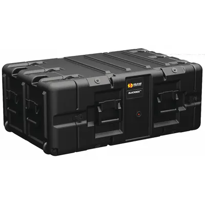 PELICAN BLACKBOX-5U Protective Rack-Mount Case, Black - Protective Rack-Mount Cases