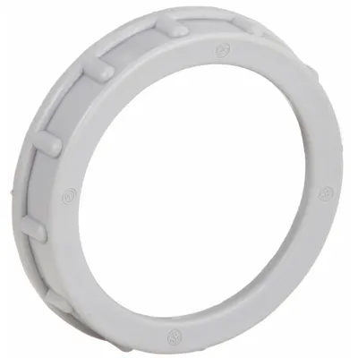 RACO Insulating Bushing: Plastic, Plain, 4 in Trade Size, 11/16 in Overall Lg - Insulating Bushings