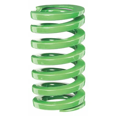 RAYMOND Die Spring: Alloy Steel/Bronze, Cylindrical Shape, Closed, Ground End, 5 in Lng - Die Springs