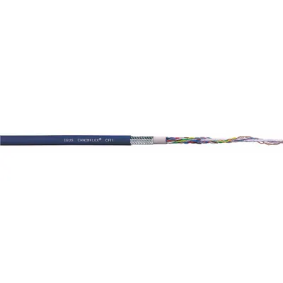 CHAINFLEX Bus Cable: (1) Pr 28 AWG/(2) Single 20 AWG, TPR, Order by the Foot, USB - Continuous Flexing Bus Drop Cables