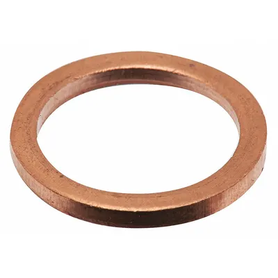 SUR-R Oil Drain Plug Gaskets, Copper, 3/4 in Inside Dia, 10 PK (DPG480)