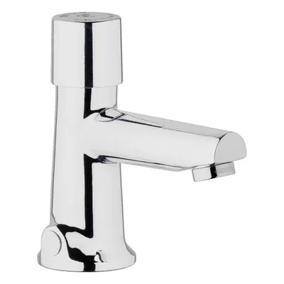 CHICAGO FAUCETS 3501 Single-Post Push-Button Metering Bathroom Faucet - Single-Post Push-Button Metering Bathroom Faucets