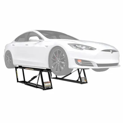 QUICKJACK Portable Car Lift: 6,000 lb Load Capacity, 24 1/2 in Max Lift Ht, 3 in Min Lift Ht - Portable Scissor Lifts
