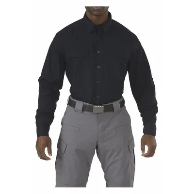 5.11 Stryke Shirt Tall Dark Navy XL (MPN 72399TABR-724-XL) - Men's Tactical Collared Work Shirts