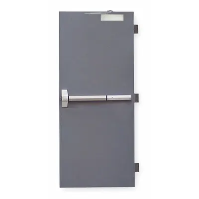 CECO Security Door: No Window, 180 min Fire Rating, 80 in Door Opening Ht - Security Doors