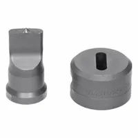 EDWARDS Oblong Punch & Die Set: Edwards, 55 ton_65 ton_100 ton_120 ton Compatible Ironworker Size (MPN ED9-PDOB9/32X1)