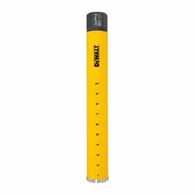 DEWALT Diamond-Tipped Core Bit for Wet Coring - Diamond-Tipped Core Bits for Wet Coring