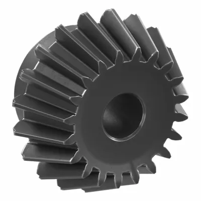 KHK GEARS Angular Miter Gear: For 45° Shaft Angle, Module m 2, 20 Teeth - Straight Teeth Metric Angular Shaft Miter Gears