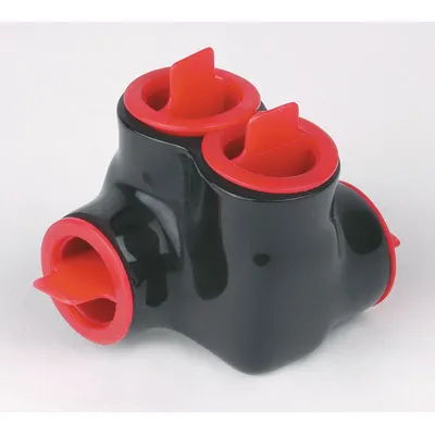 BLACKBURN Multitap Connector: 2 Port, Double-Sided Entry, 14 AWG – 2/0 AWG Wire Size - Dry-Location Double-Sided Entry Multitap Connectors