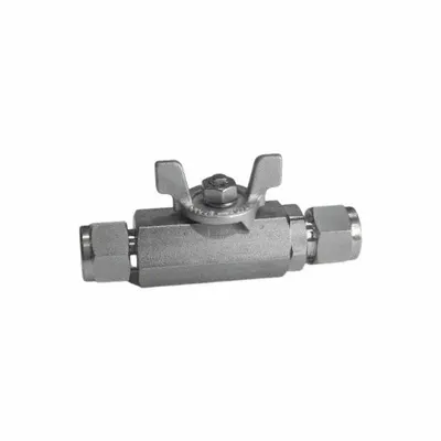 HAM-LET H-700-SS-L-3/4-T-BH Straight-Body Stainless Steel Ball Valve - Straight-Body Stainless Steel Ball Valves