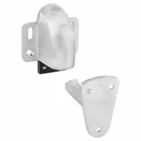 Automatic Door Holder: Door - Mounted, 2 1/2 in Wd, 2 3/4 in Overall Ht, Chrome (MPN 494.26D)