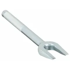 Steel pitman arm separator for cars and light duty trucks. Used to separate the pitman arm from the steering gearbox during steering system repairs. Sized at 1-1/8 in.