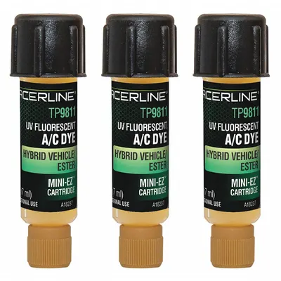TRACERLINE TP9811-P3 A/C Dye Refill, 3-Pack, R-1234yf/R-134a - A/C Dye Refills