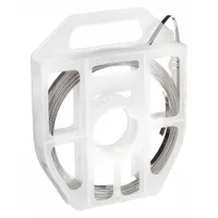 Stainless Steel Band: 0.03 in Strapping Thick, 1,500 lb Break Strength, 50 ft Strapping Lg, Gray (MPN GRC204)