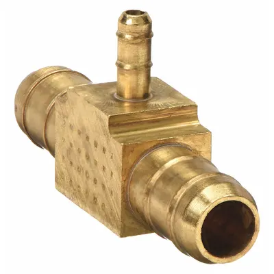 PARKER Low-Lead Brass Barbed Tube Fitting Tee - Low-Lead Brass Barbed Tube Fittings
