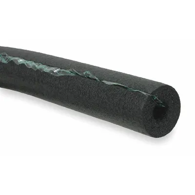 TUBOLIT Pipe Insulation: Polyethylene, Semi-Slit, 3/4 in Thick, 3/4 in ID, 6 ft Lg - Polyethylene Straight Tube Insulation