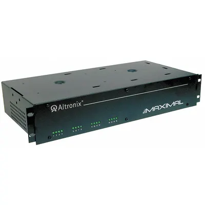 ALTRONIX MAXIMAL1R Power Supply Board with Steel Enclosure, 115V AC Input - Power Supply Boards with Enclosures