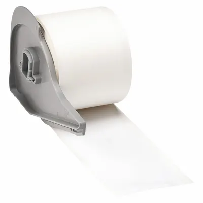BRADY Continuous Label Stock: 2 in, 2 in x 50 ft, Polyester - Brady Continuous Label Rolls