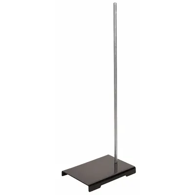 UNITED Support Stand: Steel, 1/2 in Rod Dia, 36 in Overall Lg, 6 in Overall Wd - Lab Support Stands with Rod Included