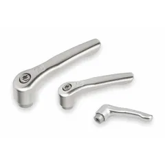 This corrosion-resistant teardrop-style adjustable handle features a threaded hole for secure mounting. With a 1/2"-13 thread, 17 mm thread length, and 95 mm overall length, it provides a secure grip for frequent adjustment in clamping, positioning, and locking applications.