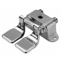 Foot Pedal: Sani-Lav, Stainless Steel, Nickel and Stainless Steel Finish, NPT, 5 3/4 in Overall Wd (MPN 101L)