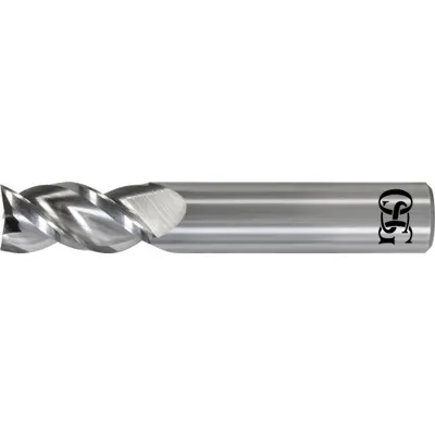OSG VGM3-0028 Fast-Cutting Carbide Square End Mill for Aluminum - Fast-Cutting Carbide Square End Mills for Aluminum