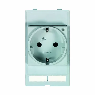 MURRELEKTRONIK Socket Insert: Germany VDE, 250 V AC Socket Volt Rating - Panel Interface Inserts