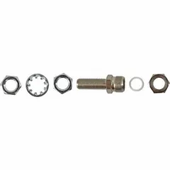 Thread bulkhead fitting for control cable installation. Includes bulkhead fitting. Designed for use with VCGT systems. Provides a secure pass-through point for throttle cables in dump truck applications.