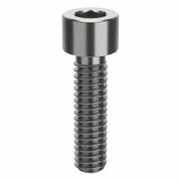 Socket Head Cap Screw: #8-32 Thread Size, 5/8 in Lg, Std, Plain, Stainless Steel, 316 H5 (MPN ZSS61608C10)