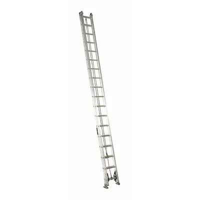 LOUISVILLE LADDER AE2236 36 ft Aluminum Extension Ladder, 300 lb Capacity - Lightweight Aluminum Extension Ladders