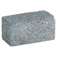NORTON Floor Rubbing Brick: Plain, 4" L x 2" W x 2" H, Silicon Carbide, 10 Grit, 6 PK (MPN 61463653293)