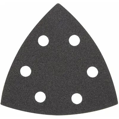 MILWAUKEE Oscillating Tool Sanding Sheet: 3 1/2 in Wd, 120 Grit, Sanding Sheet - Individual Sanding & Polishing Sheets