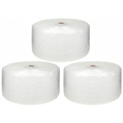 OEM APPROVED VENDOR Clear Perforated Bubble Rolls, 16 in x 250 ft, 3 Pack - Standard Bubble Rolls