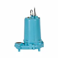 LITTLE GIANT Effluent Pump: 1 hp, 460V AC, Three Phase, 150 gpm Flow Rate @ 10' of Head, Cast Iron (MPN WS100HM-34)
